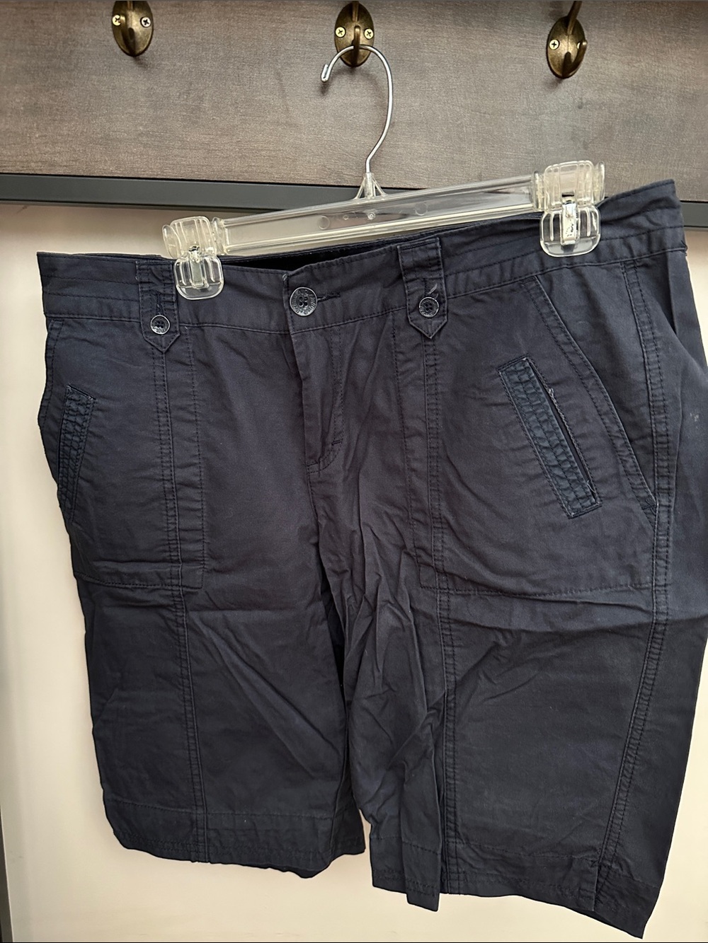 Women’s Dark Navy Cargo Shorts